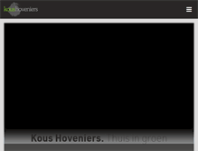 Tablet Screenshot of koushoveniers.nl